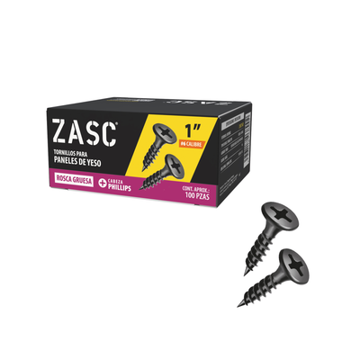 Vis pour Cloison Sèche 1" Zasc / Z-DSCT-6X1