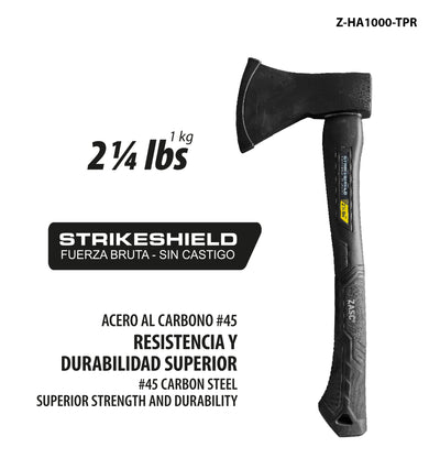 Hand Axe with Plastic Handle 1 kg Zasc / Z-HA1000-TPR
