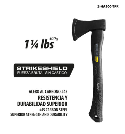 Hand Axe with Plastic Handle 500g Zasc / Z-HA500-TPR