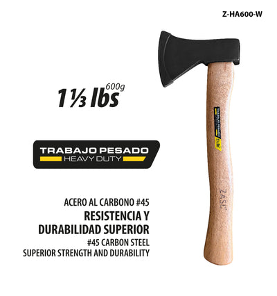 Hand Axe 600g Zasc / Z-HA600-W