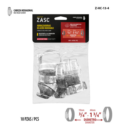 Collier en Acier Inoxydable ZASC / Z-HC-13-4