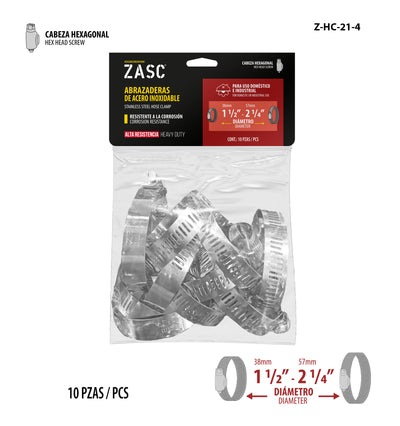 Collier en Acier Inoxydable ZASC / Z-HC-21-4
