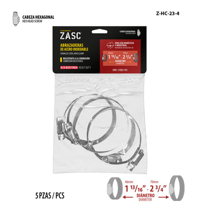 Collier en Acier Inoxydable ZASC / Z-HC-23-4