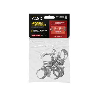 Stainless Steel Clamp ZASC / Z-HC-3-4