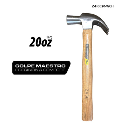 Martillo de Uña Curva 20oz Zasc / Z-HCC20-WCH