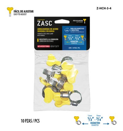 Stainless Steel Clamp with Handle ZASC / Z-HCH-3-4