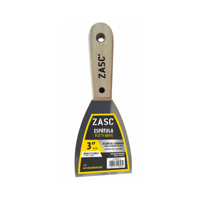 Espátula Flexible 4" Madera ZASC / Z-PKWH-4