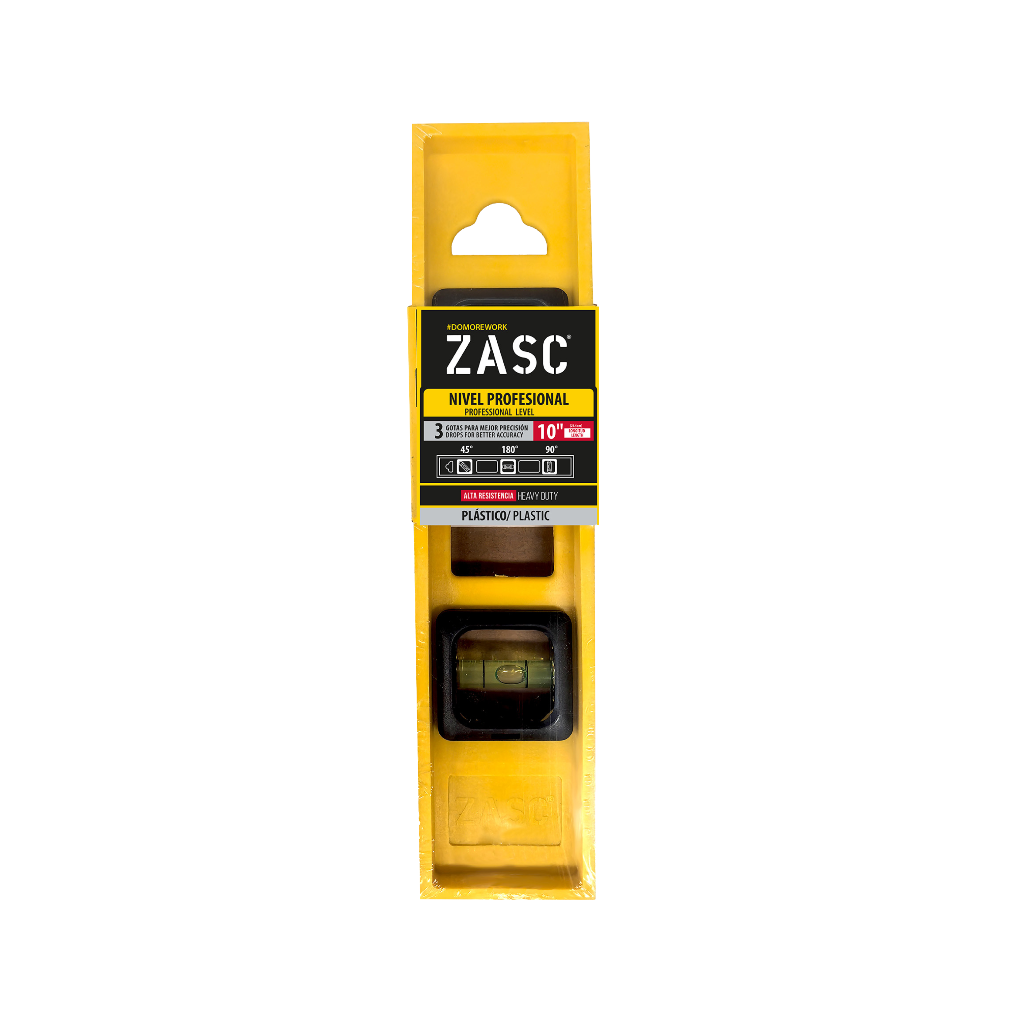 Nivel Profesional de Plástico 10" Zasc / Z-PLP10