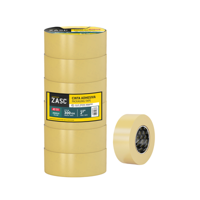 Cinta Adhesiva Amarilla ZASC / Z-PT50X300-YL