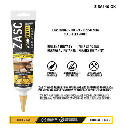 Oak Acrylic Sealant 140g ZASC / Z-SA140-OK