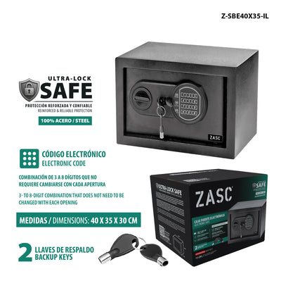 Electronic Safe Box ZASC / Z-SBE40X35-IL
