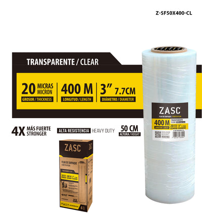Transparent Packaging Film ZASC / Z-SF50X400-CL