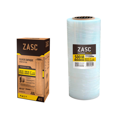 Film de Empaque Transparente ZASC / Z-SF50X500-CL