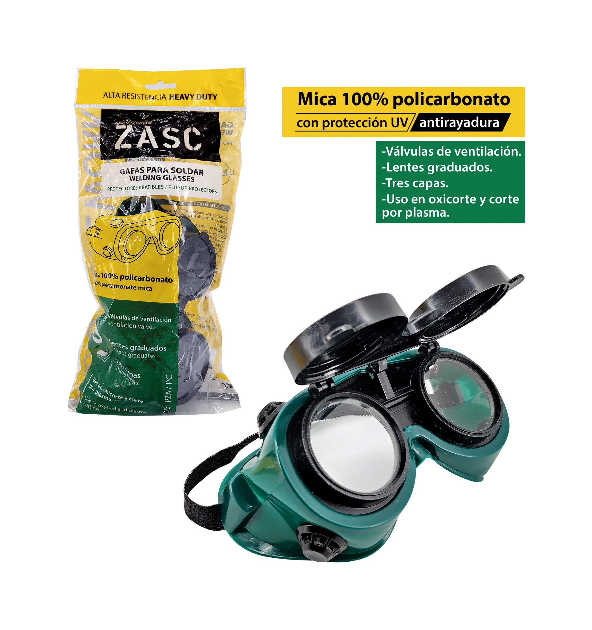 Gafas Transparentes para Soldar ZASC / Z-SG130