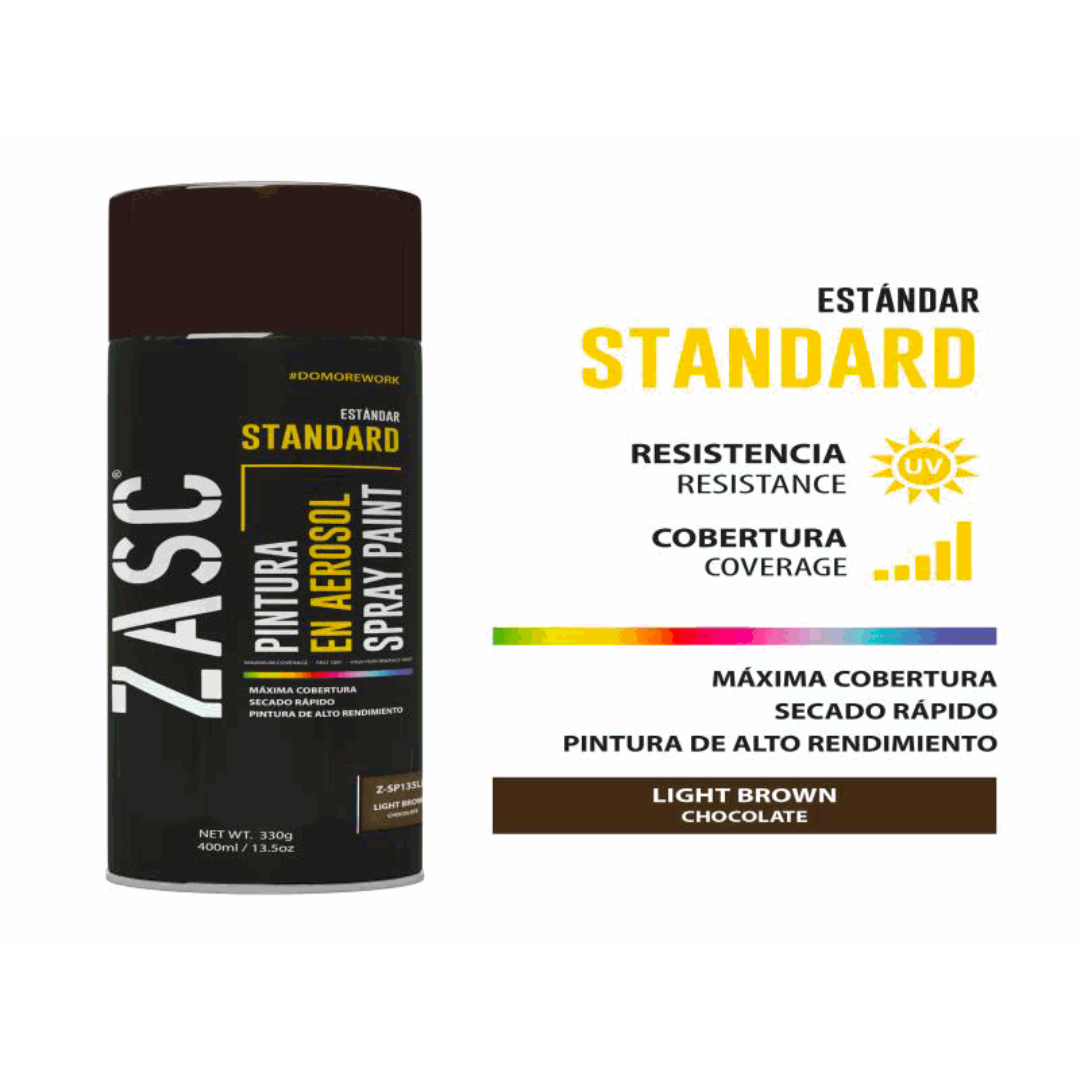 ZASC Standard Spray Paint Light Brown (Chocolate) 400ml