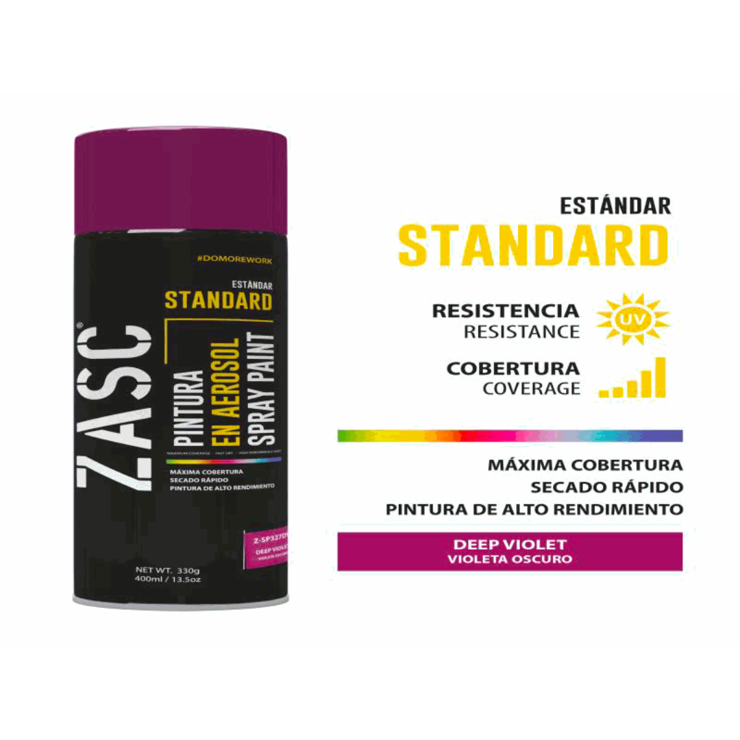 ZASC Standard Spray Paint Deep Violet 400ml