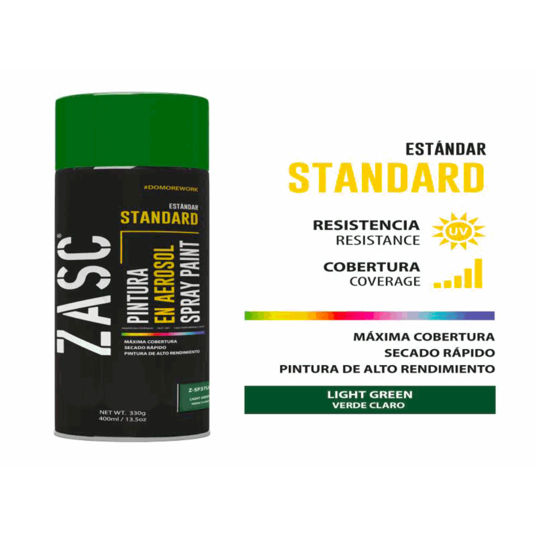 ZASC Standard Spray Paint Light Green 400ml