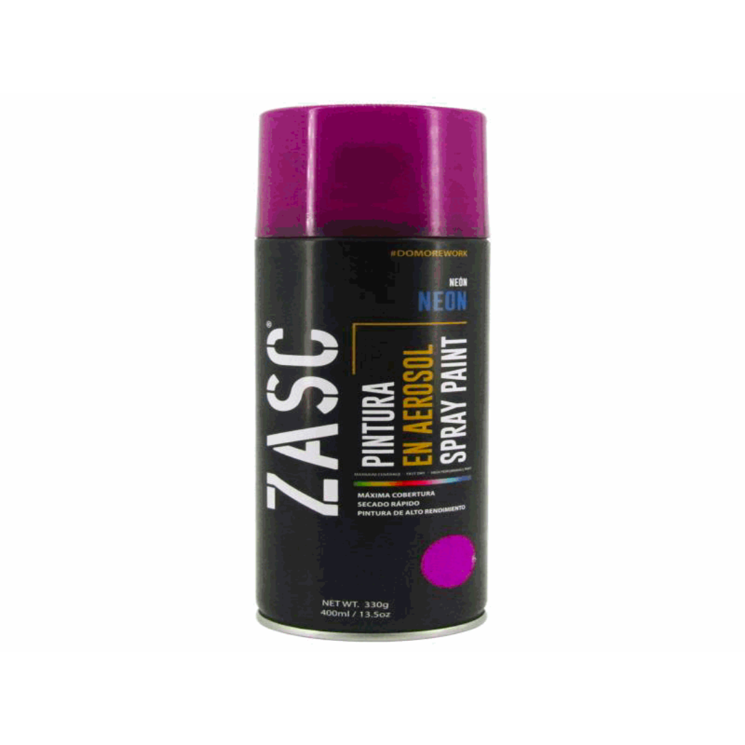 ZASC Neon Spray Paint Neon Purple 400ml