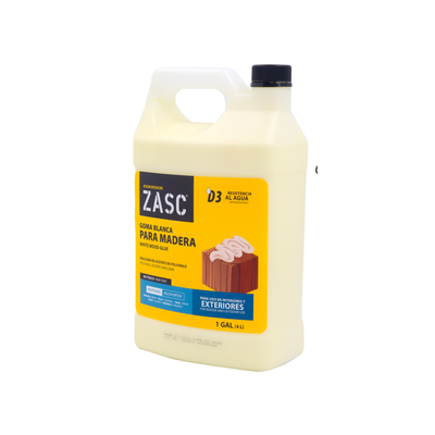 Goma Blanca para Madera 4 L ZASC / Z-WG1G
