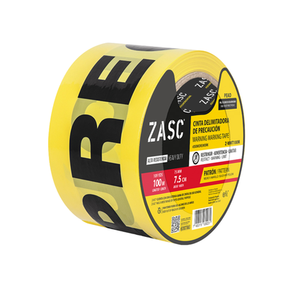 Cinta Delimitadora de Precaución ZASC / Z-WMT100M
